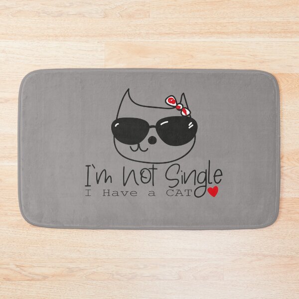 Item preview,  I'm Not Single I Have a CAT Shirt Christmas Gift Husband Shirt Dad Shirt Funny Shirts for Men Husband Gift Cat Lover designed and sold by NewAdventure.