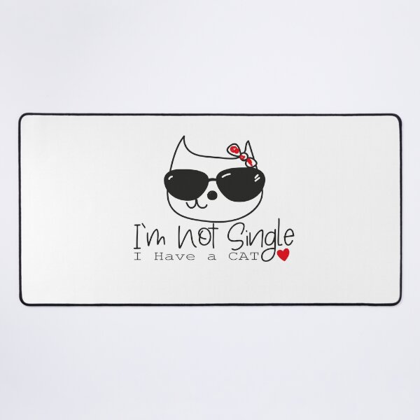 Item preview, I'm Not Single I Have a CAT Shirt Christmas Gift Husband Shirt Dad Shirt Funny Shirts for Men Husband Gift Cat Lover designed and sold by NewAdventure.