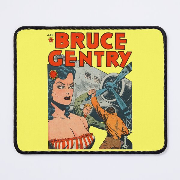 Item preview, Golden Age Adventure Comic Book Cover Art Bruce Gentry 1 designed and sold by hjsmith.