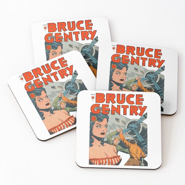 Item preview, Golden Age Adventure Comic Book Cover Art Bruce Gentry 1 designed and sold by hjsmith.