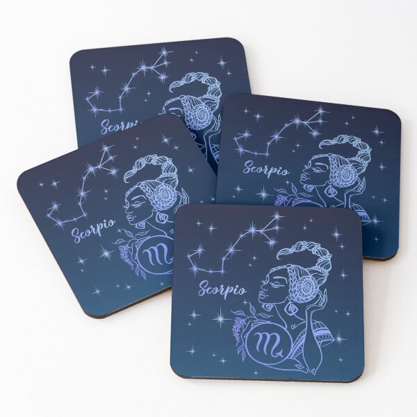 Item preview, Scorpio Zodiac Illustration Art designed and sold by fitalaa.