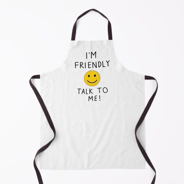 Item preview, I’m friendly, talk to me! designed and sold by Fantistic on Redbubble.