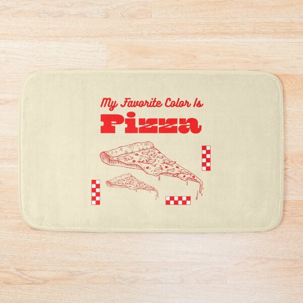 Item preview, My Favorite Color Is Pizza - Italian Kitchen Lovers' Red  designed and sold by JoyTop.