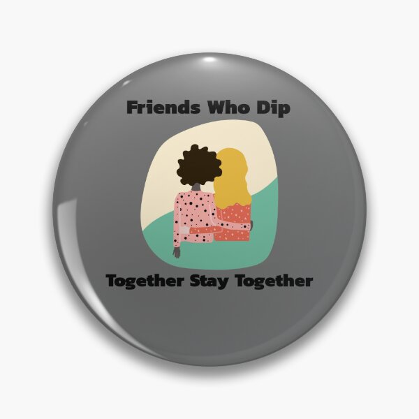Item preview, Friends Who Dip Together Stay Together  - Open Water / Wild Swimming - Wild Swimming Tees designed and sold by WildSwimming.