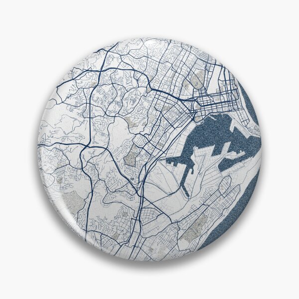Item preview, Mapa de la ciudad de Durban de KwaZulu-Natal, Sudáfrica - Costa designed and sold by deMAP.