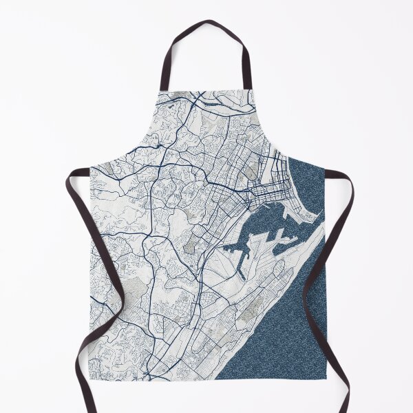Item preview, Durban City Map of KwaZulu-Natal, South Africa - Coastal designed and sold by deMAP.