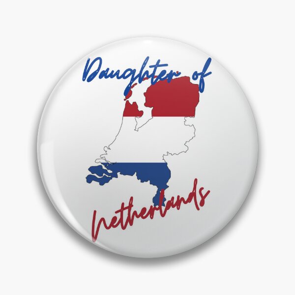 Item preview, Daughter of Netherlands Map Flag designed and sold by NovawayDirect.