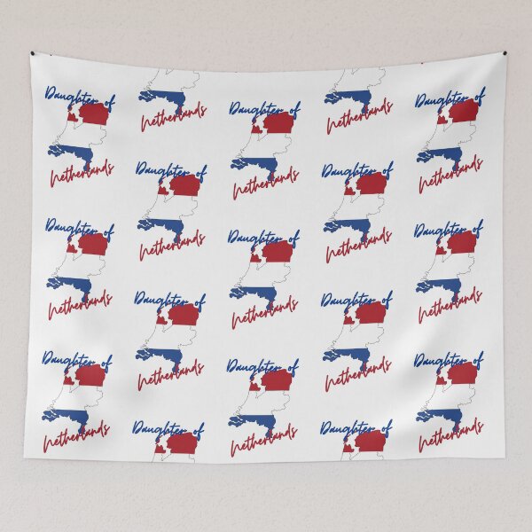 Item preview, Daughter of Netherlands Map Flag designed and sold by NovawayDirect.