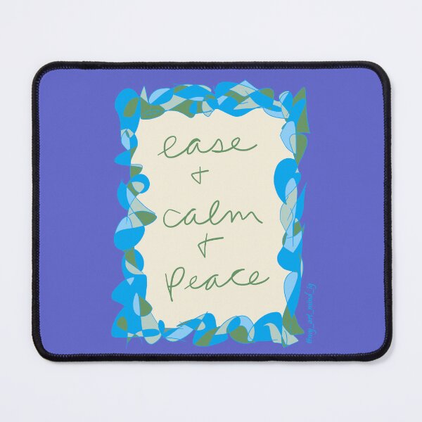 Item preview, Blue Ease Calm Peace designed and sold by MyArtMind.