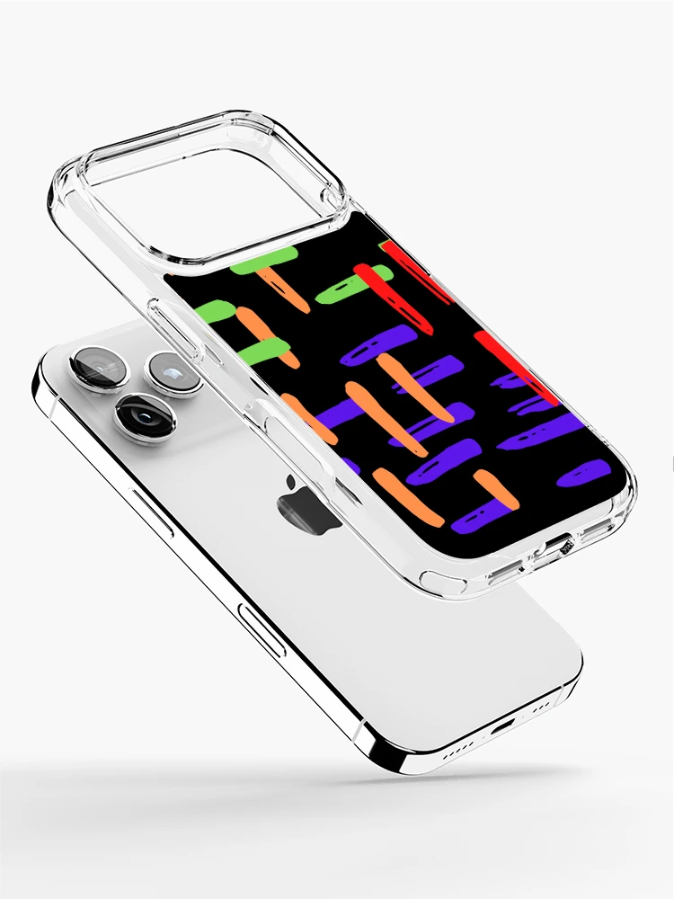 Thumbnail 2 of 5, iPhone Case, Line Print designed and sold by ClassInk.