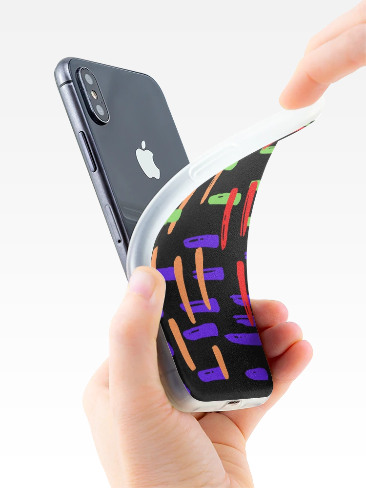 Thumbnail 4 of 5, iPhone Case, Line Print designed and sold by ClassInk.