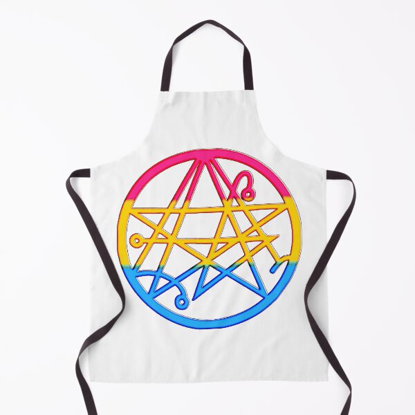 Item preview, Necronomicon Pansexual pride designed and sold by MrsKittythulhu.