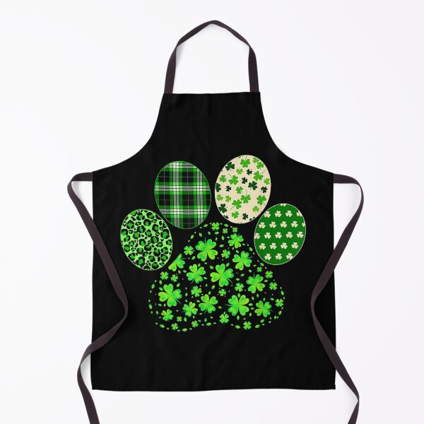 Item preview, Iriish Cute Dog Paw Clovers St Patrick's Day Lucky Shamrock designed and sold by theDlab.