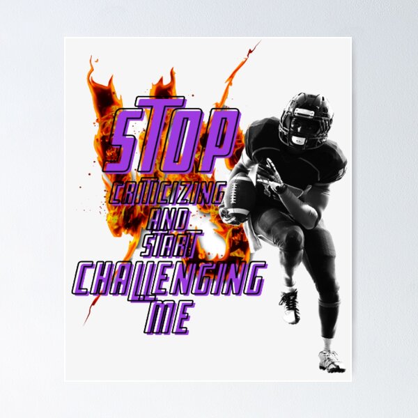 Item preview,  stop criticizing and start challenging me, american football challenge, american fooball fan, Usa Rugby Team Usa 7s Rugby designed and sold by Nicedeco.