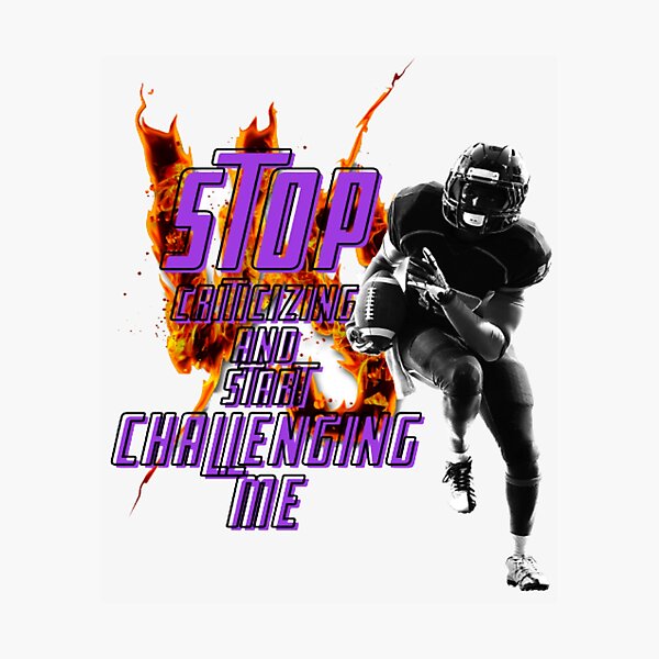 Item preview,  stop criticizing and start challenging me, american football challenge, american fooball fan, Usa Rugby Team Usa 7s Rugby designed and sold by Nicedeco.