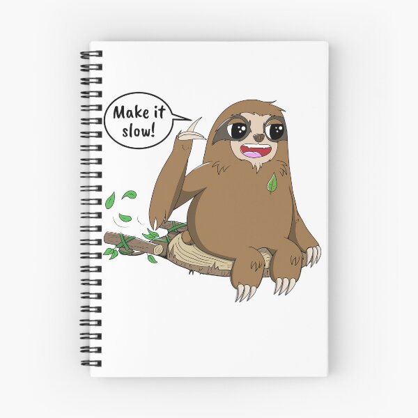 Item preview, Sloth Make it Slow designed and sold by SlothComics.