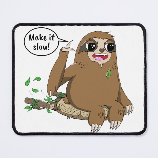 Item preview, Sloth Make it Slow designed and sold by SlothComics.