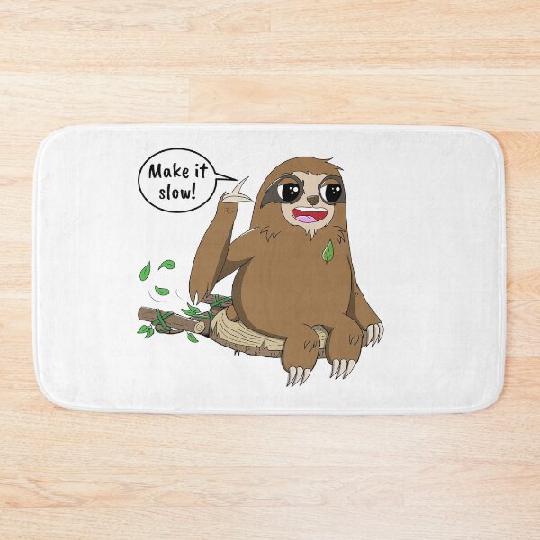 Item preview, Sloth Make it Slow designed and sold by SlothComics.