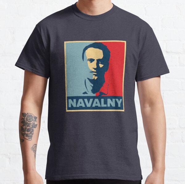 Alexei Navalny  hope style design. Classic T-Shirt