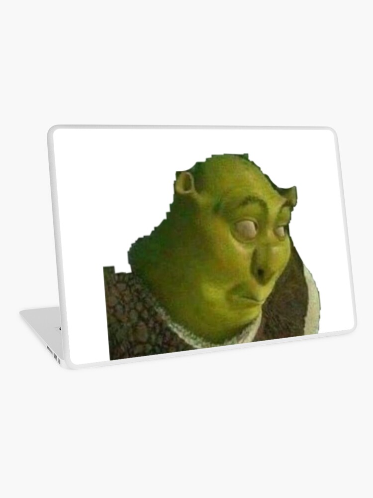 Derp Shrek meme | Laptop Skin