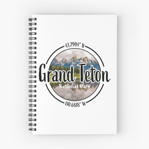 Item preview, Grand Teton Design with Latitude and Longitude designed and sold by Redneck Designs.