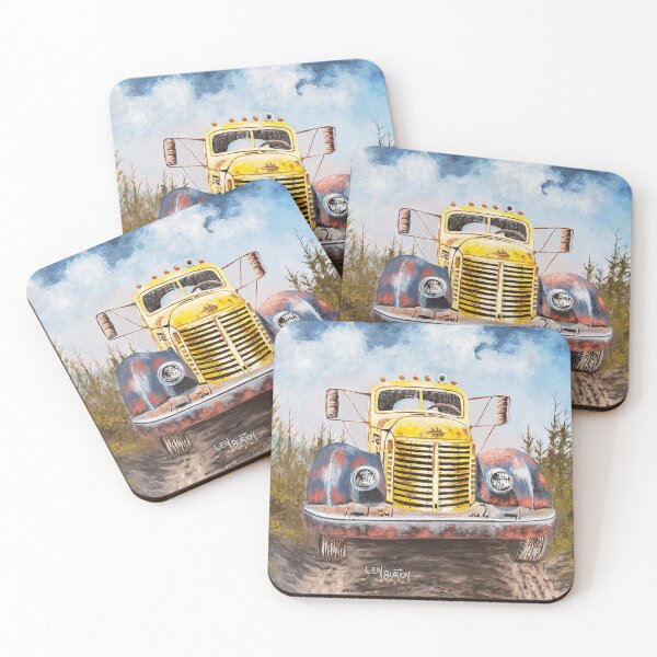Item preview, Old International truck designed and sold by Len Burton.