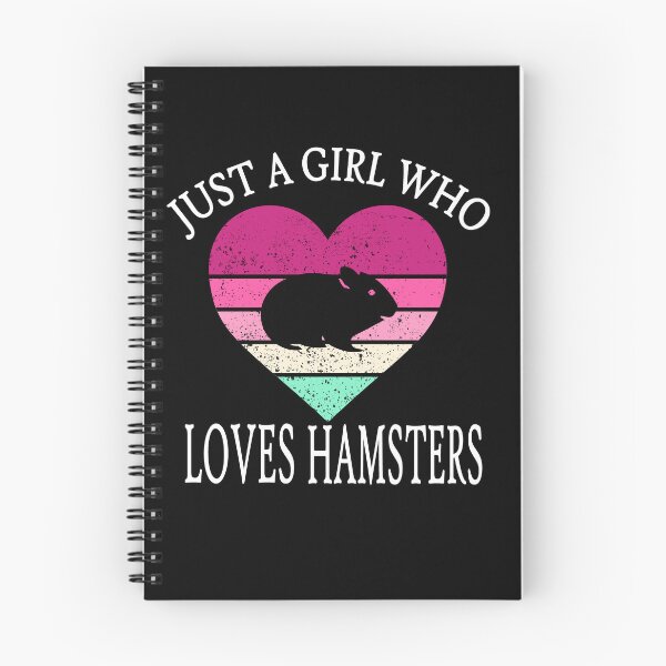 Item preview, Just a girl who loves hamsters Retro  designed and sold by Artisan   Kimo.