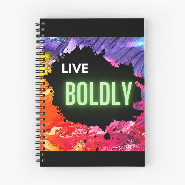 Item preview, Live Boldly Mural  designed and sold by ClassInk.