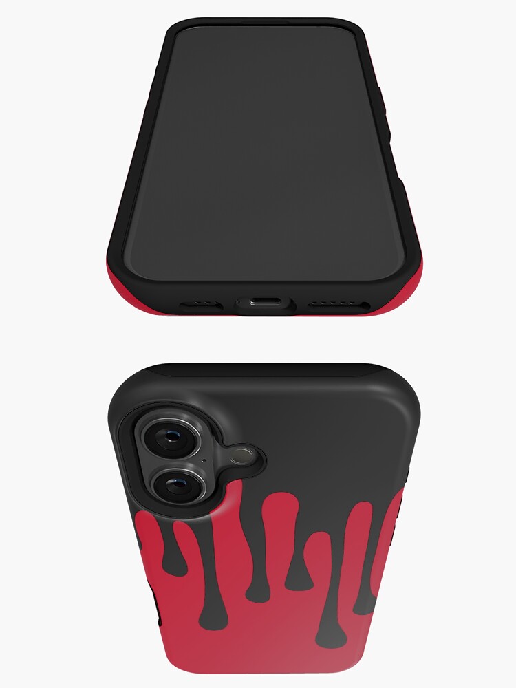 Thumbnail 3 of 4, iPhone Case, Scott Hall Blood Drip (Black) designed and sold by Linubidix.