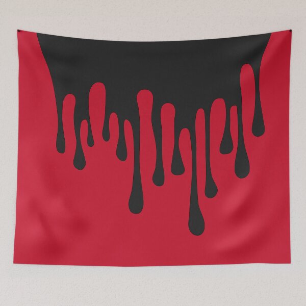 Item preview, Scott Hall Blood Drip (Black) designed and sold by Linubidix.