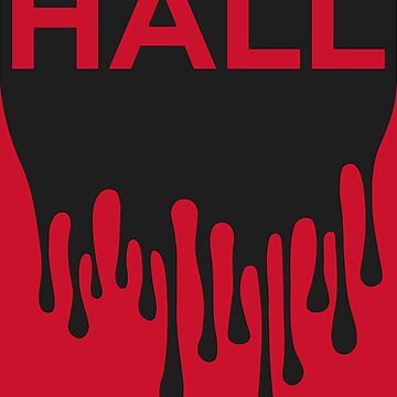 Artwork thumbnail, Scott Hall Blood Drip (Black) by Linubidix