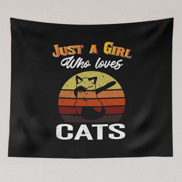 Item preview, Just A Girl Who Loves Cats designed and sold by Artisan   Kimo.