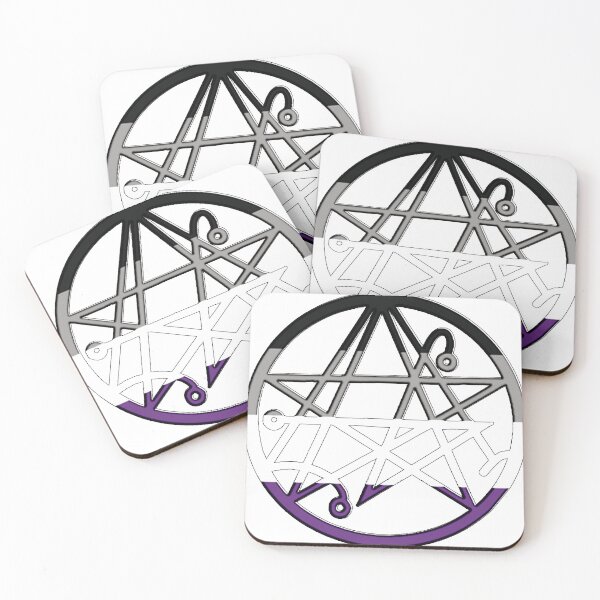 Item preview, Necronomicon Asexual designed and sold by MrsKittythulhu.