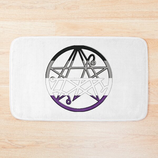 Item preview, Necronomicon Asexual designed and sold by MrsKittythulhu.