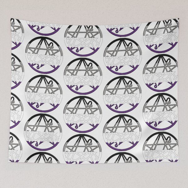 Item preview, Necronomicon Asexual designed and sold by MrsKittythulhu.