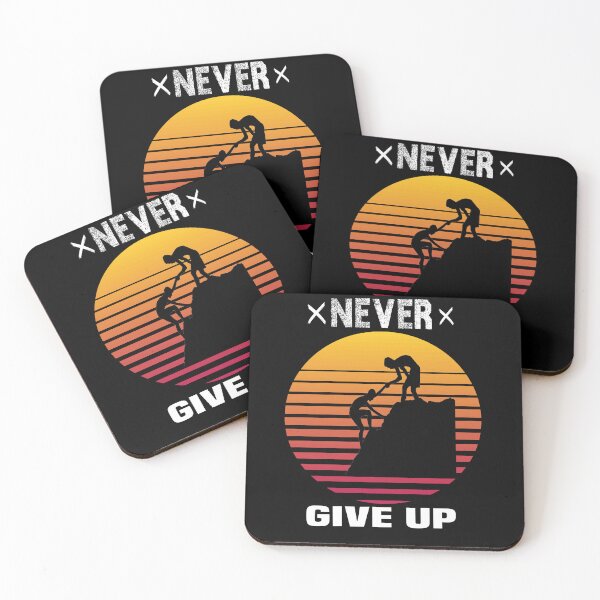 Item preview, Never Give up quotes designed and sold by Bakr1991.