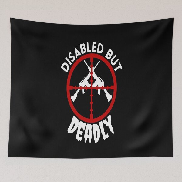 Item preview, Disabled But Deadly - Ride Disabled Warrior designed and sold by Sonatablue.