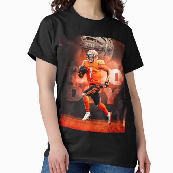 Item preview, Ja'Marr Chase Cincinnati Who Dey Sports Art designed and sold by JRSportsGraphics.