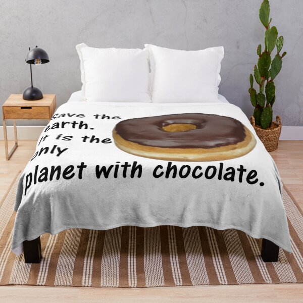 Item preview, Save the earth. It is the only planet with chocolate. designed and sold by DistinguishedMe.
