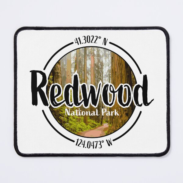 Item preview, Redwood Design with Latitude and Longitude designed and sold by Redneck Designs.