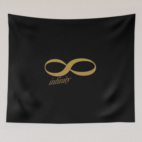 Item preview, gold infinity designed and sold by Hagar Cohen.