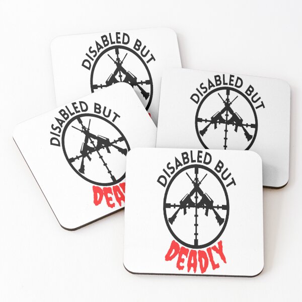 Item preview, Disabled But Deadly - Humor Disabled - Ride Disabled Warrior designed and sold by Sonatablue.