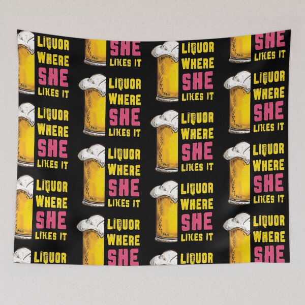 Item preview, Liquor Where She Likes It designed and sold by HSSN-CK.