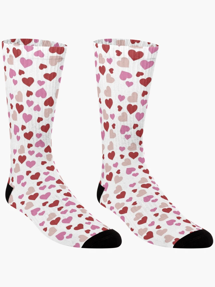 Thumbnail 3 of 5, Socks, Many Hearts designed and sold by RojasDesign.
