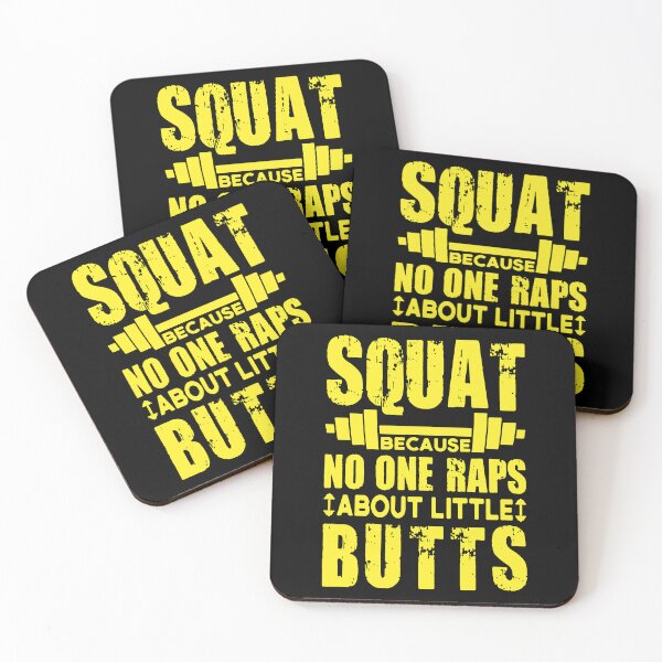 Item preview, Squat Because No One Raps About Little Butts designed and sold by UOVE.