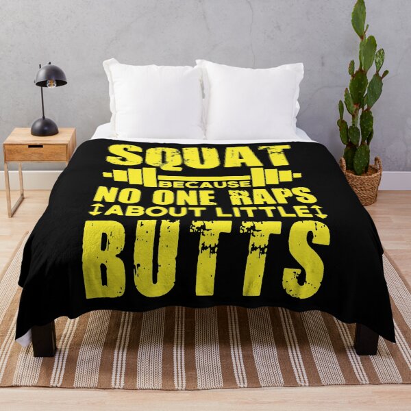 Item preview, Squat Because No One Raps About Little Butts designed and sold by UOVE.