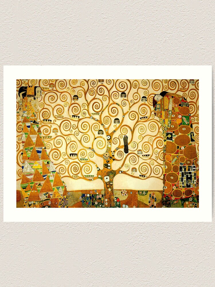 "The Tree Of Life, Stoclet Frieze, 1905 By Gustav Klimt" Art Print For ...