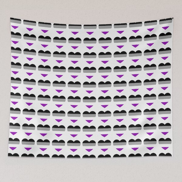 Item preview, Asexual Flag Heart designed and sold by designsbyreaia.