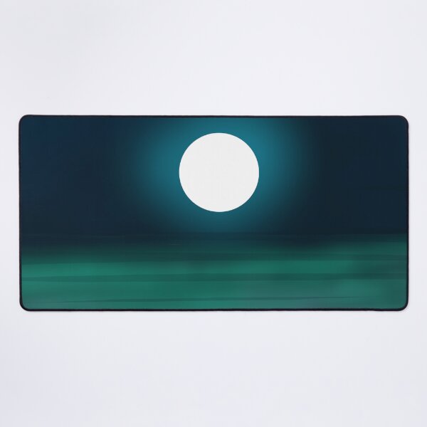 Item preview, Moonlight Night Ocean Illustration designed and sold by Preety Padhiyar.