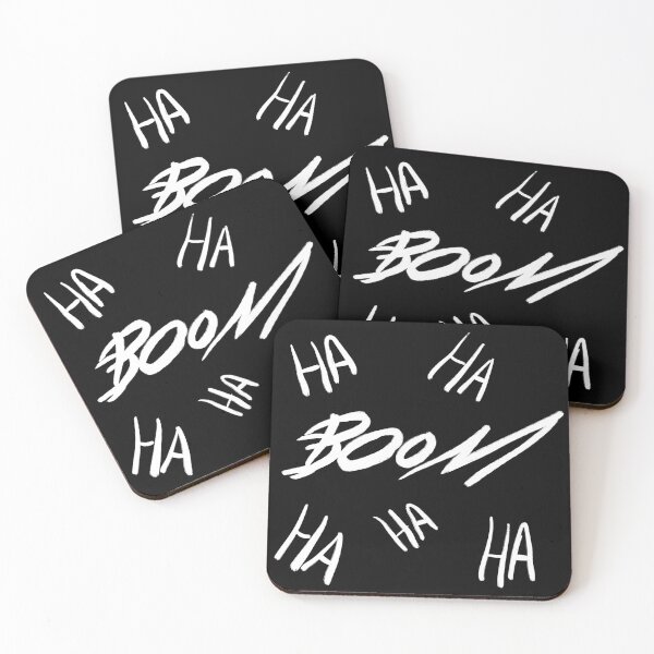 Item preview, Boom Ha Ha Ha! (Black BG) designed and sold by FilipeFerreira.